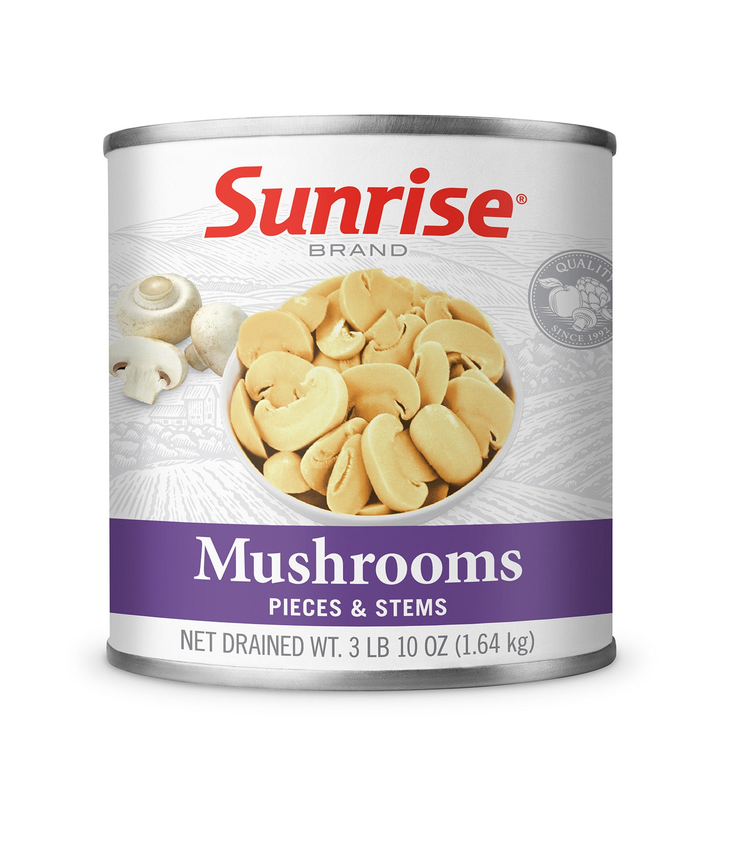 SLO-POLAR MUSHROOM STRAW, Canned Mushrooms